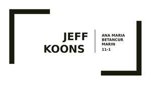 Jeff Koons