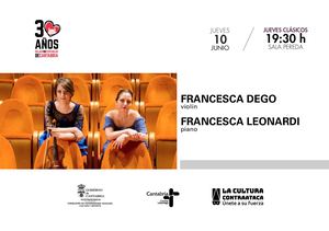 Concierto Francesca Dego & Francesca Leonardi
