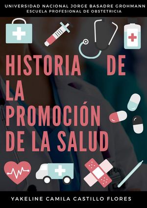 Historia De La Promoción De La Salud