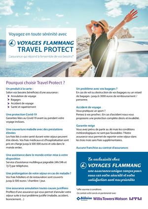 Assurance Voyages Flammang  Travel Protect