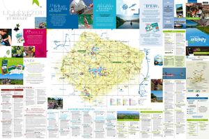 Carte touristique du Lévézou 2021