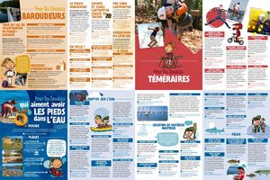 Dépliant des Loustics 2021- Activités et visites pour les enfants sur le Lévézou