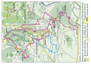Plan Rando Puy Saint Martin
