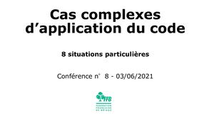 Module Arcofe N°8 Cas Complexes De Code