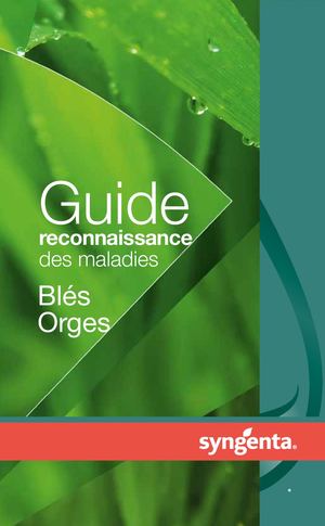 Guide reconnaissance des maladies céréales - 2021