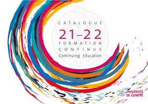 Catalogue Offre de formation continue 2021-22