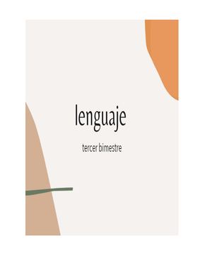 2021 Fase 1 3 Comunicacion Y Lenguaje Tercer Bimestre