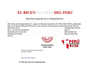 200 Años Después De La Independencia