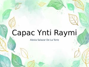 Capac Ynti Raymi