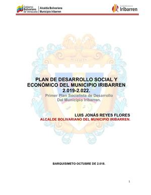 Plan De Gobierno Final Ljrf Iribarren