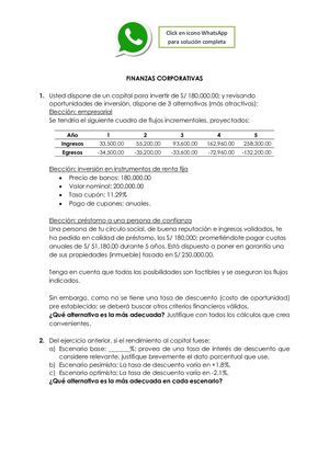 Finanzas Corporativas