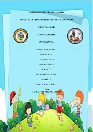 Manual De Aprestamiento