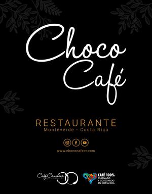 Menu Choco Cafe