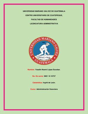 Portafolio Admon Financiera