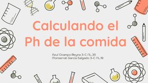 Calculando El Ph De La Comida