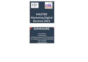 Compte Rendu Reunion Master Marketing Digital 2021