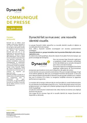 Communiqué - Nouvelle identité visuelle