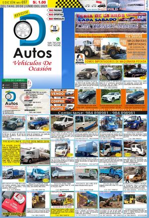 Revista Dautos Del 14 Al 20 De Junio Del 2021