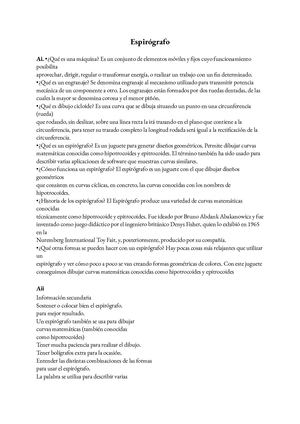 Manual maquina de dibujo cicloide