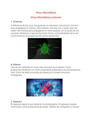 Virus Informáticos