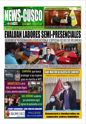DIARIO NEWS CUSCO 15 De Junio