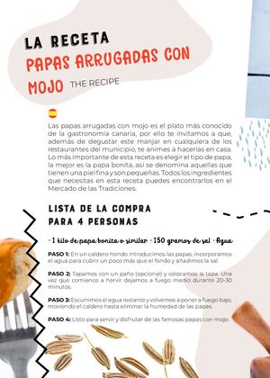 Guia Gastronomica Receta Mojo