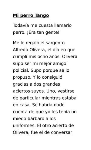 Mi Perro Tango (Para Celular)