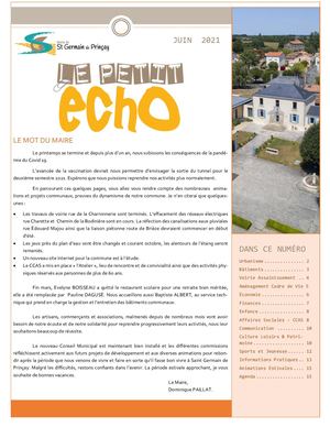 Petit Echo Juin 2021