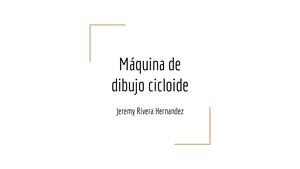 Máquina De Dibujo Cicloide