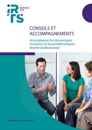 Brochure Conseils Et Accompagnements Irts