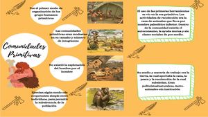 Mapa Comunidades Primitivas