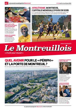 Le Montreuillois n° 119 du 4 au 16 juin 2021