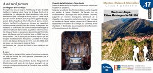 Topoguide - Fiche n°17 : Breil-sur-Roya – Piène Haute par le GR 510