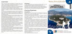 Topoguide - Fiche n°4 : De Menton à Roquebrune-Cap-Martin par le sentier Le Corbusier