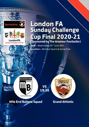 London FA Sunday Challenge Cup Final