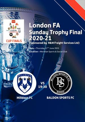 London FA London Sunday Trophy