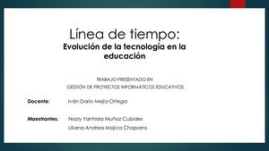 Evolución De La Tecnología En La Educación V2
