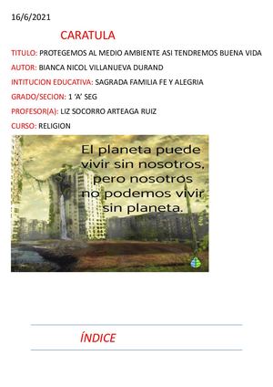 Album Cuida El Planeta