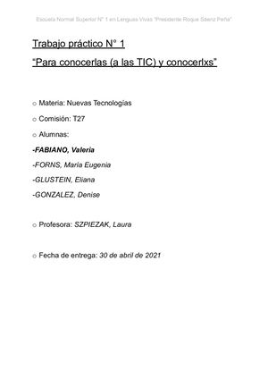 Valeria Fabiano Versión Individual Para Conocerlas