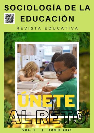 Revista Sociología De La Educación