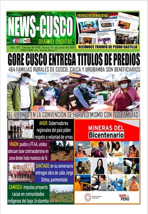 DIARIO NEWS CUSCO 17 De Junio