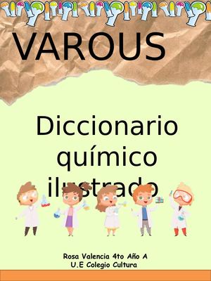 Diccionario Quimico