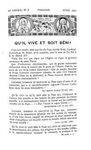 Ecoles chrétiennes 1932-02