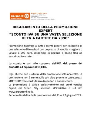 Bozza Regolamento Sconto Iva 21 27 Giugno 2021