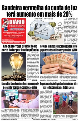 Jornal Diário Boca do Povo de quarta-feira dia 16 de junho de 2021