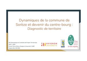 Diagnostic des Ateliers hors les Murs de Sorèze - Faculté de Géographie