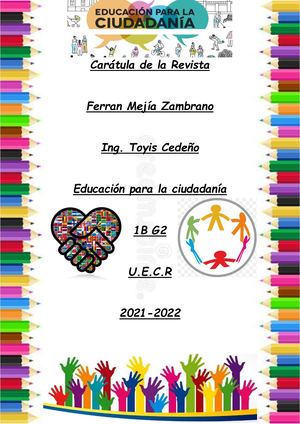 Revista De Educación Para La Ciudadanía