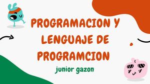 Programacion Y Leguaje De Programcion