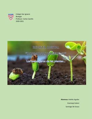 Revista Digital Hormonas Vegetales