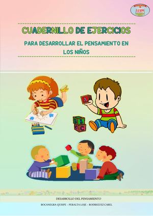 Cuadernillo De Desarrollo Del Pensamiento